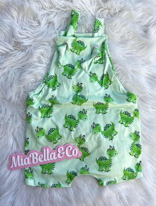 2t Dino overalls